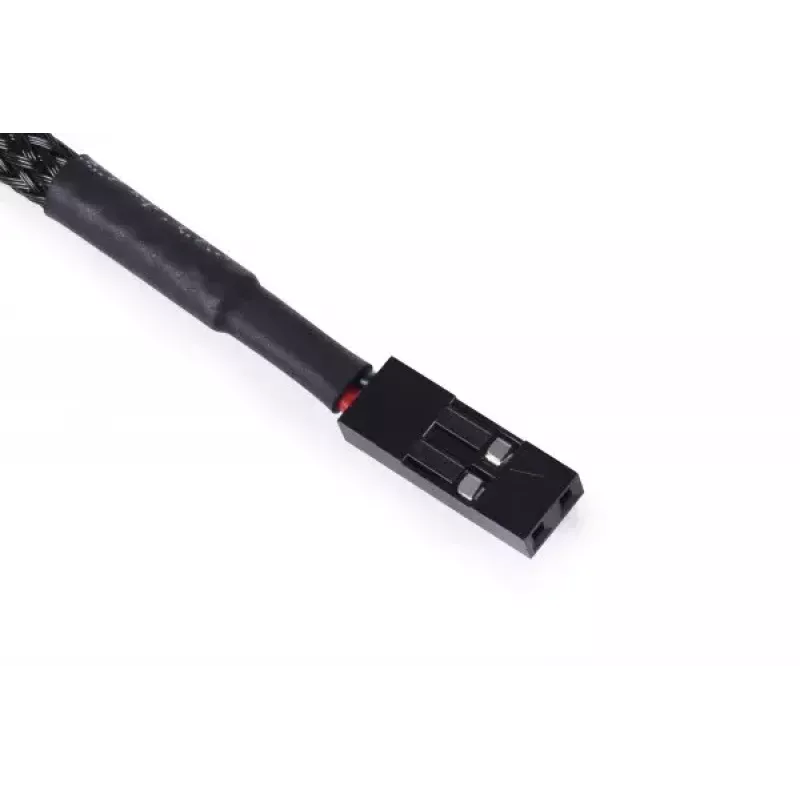 Lämpötila-anturi Alphacool 17597 messinki musta kromi 18mm 17mm