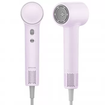 Hiustenkuivaaja Dreame Hair MIN 1200 W, ioninen, 110000 kierr./min moottori, violetti, 1,8 m johto