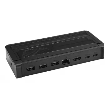 Telakka ASUS ROG Bulwark Dock 2025 DG300 USB Type-C, 1x RJ-45, 1x HDMI, musta, 160×74×25,5 mm