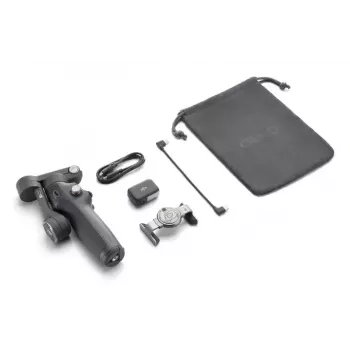 Älypuhelimen kameravakain DJI Osmo Mobile 8 — musta, max. kantavuus 0,3 kg, 3350 mAh akku, 10 tunnin käyttöaika
