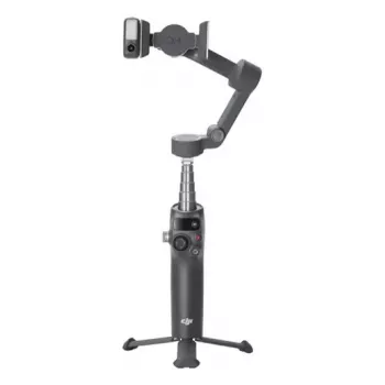 Älypuhelimen kameravakain DJI Osmo Mobile 8 — musta, max. kantavuus 0,3 kg, 3350 mAh akku, 10 tunnin käyttöaika