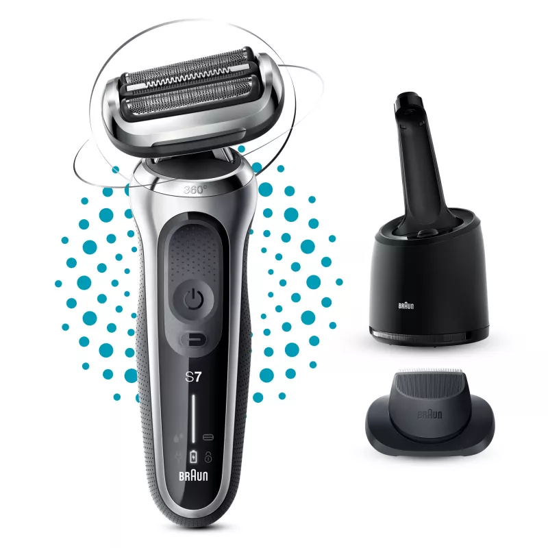 Kalenteriterä Braun Series 7 71-S7200c musta hopea litiumioni 50 min
