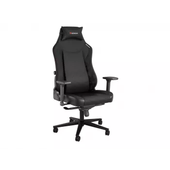 Pehmustettu istuin GENESIS NITRO 890 G2 pehmustettu selkänoja musta korkeus 127-134 cm