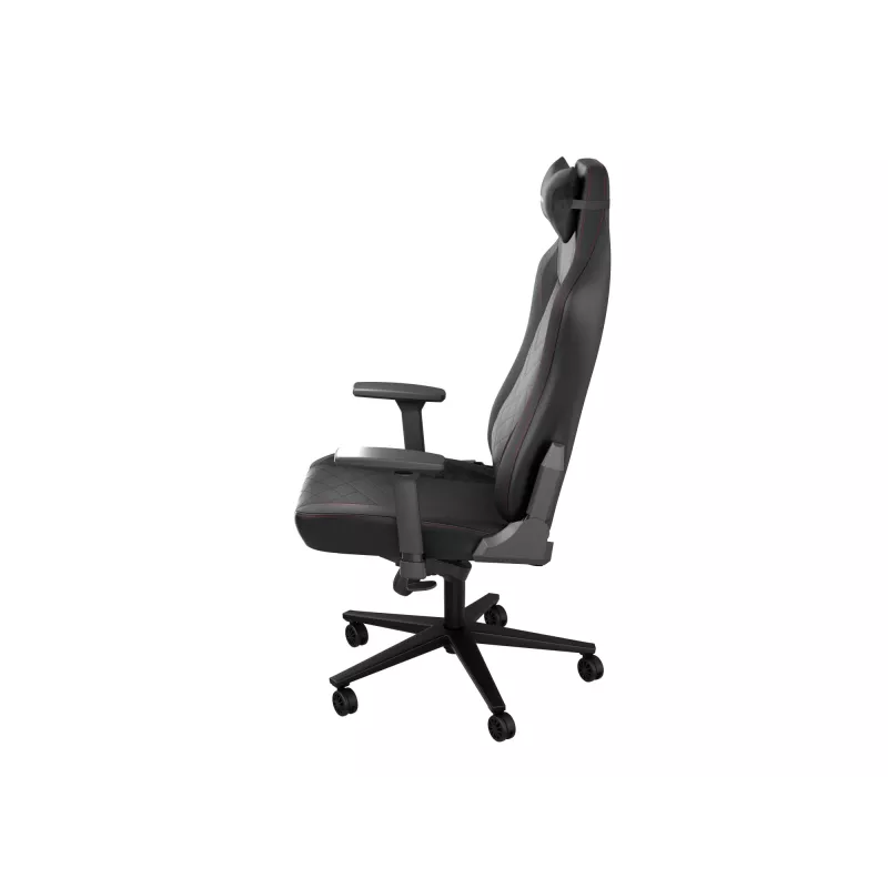 Pehmustettu istuin GENESIS NITRO 890 G2 pehmustettu selkänoja musta korkeus 127-134 cm