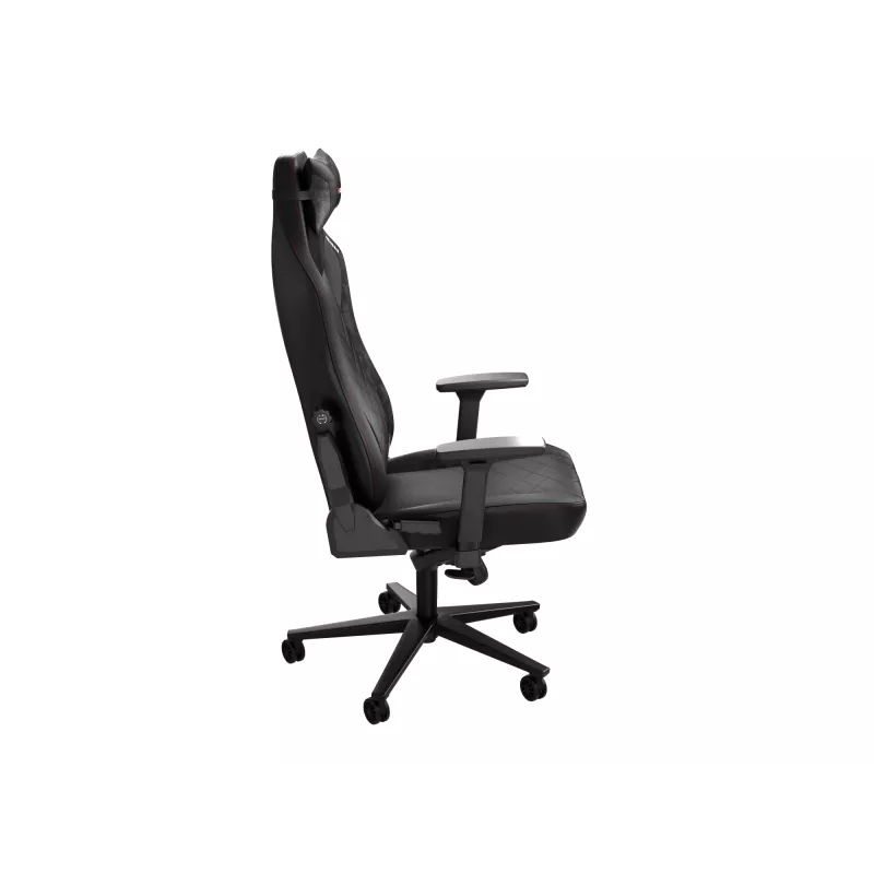 Pehmustettu istuin GENESIS NITRO 890 G2 pehmustettu selkänoja musta korkeus 127-134 cm