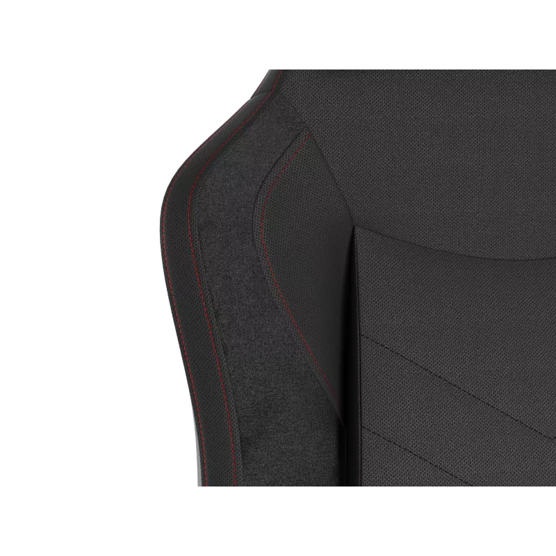 Pehmustettu istuin GENESIS NITRO 890 G2 pehmustettu selkänoja musta korkeus 127-134 cm