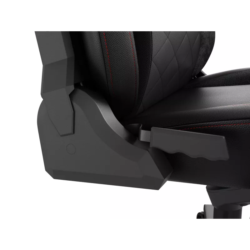 Pehmustettu istuin GENESIS NITRO 890 G2 pehmustettu selkänoja musta korkeus 127-134 cm