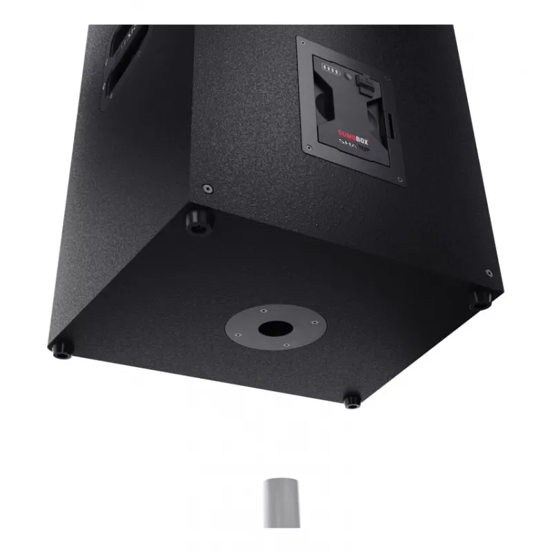 Sharp CP-LS200 kannettava/juhlakaiutin musta 200 W