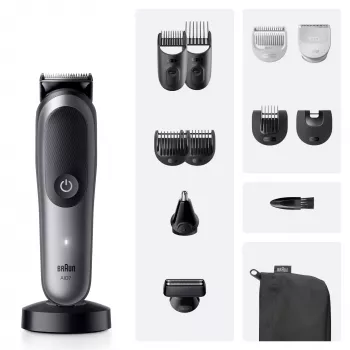 Braun All-in-One Series 7 AIO7560 monitoimitrimmeri, musta/harmaa