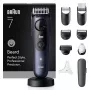 Partatrimmeri Braun BeardTrimmer 7 BT7540 0,5–20 mm paristokäyttöinen musta sininen