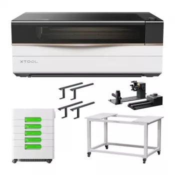 Lasergravauskone xTool P3 80W All-in-One-sarja, malli P3-AIO