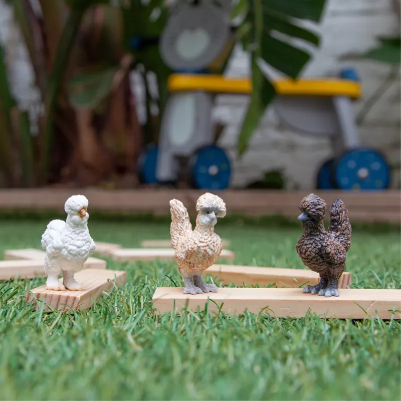 Leikkihahmot Schleich FARM WORLD Hühnerfreunde monivärinen 42574