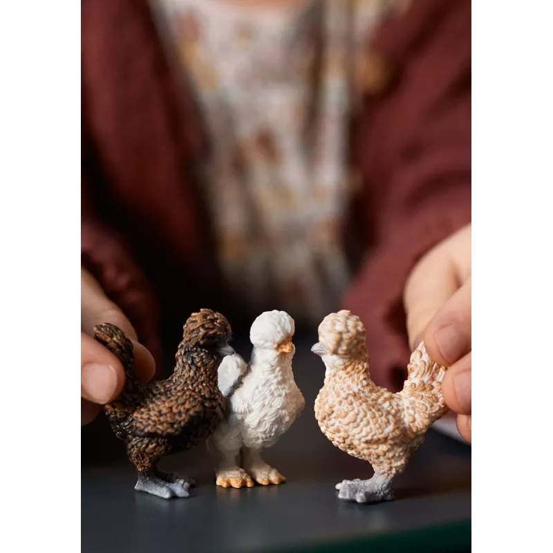 Leikkihahmot Schleich FARM WORLD Hühnerfreunde monivärinen 42574