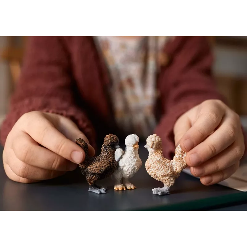 Leikkihahmot Schleich FARM WORLD Hühnerfreunde monivärinen 42574