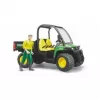 Leikkiajoneuvo BRUDER John Deere Gator XUV 855D kuljettajalla