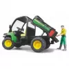 Leikkiajoneuvo BRUDER John Deere Gator XUV 855D kuljettajalla