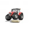 Leikkitraktori BRUDER Massey Ferguson 7624