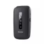 Panasonic KX-TU550 EXB seniorin matkapuhelin, 4G, simpukkamallinen, 2,8 tuumaa, musta