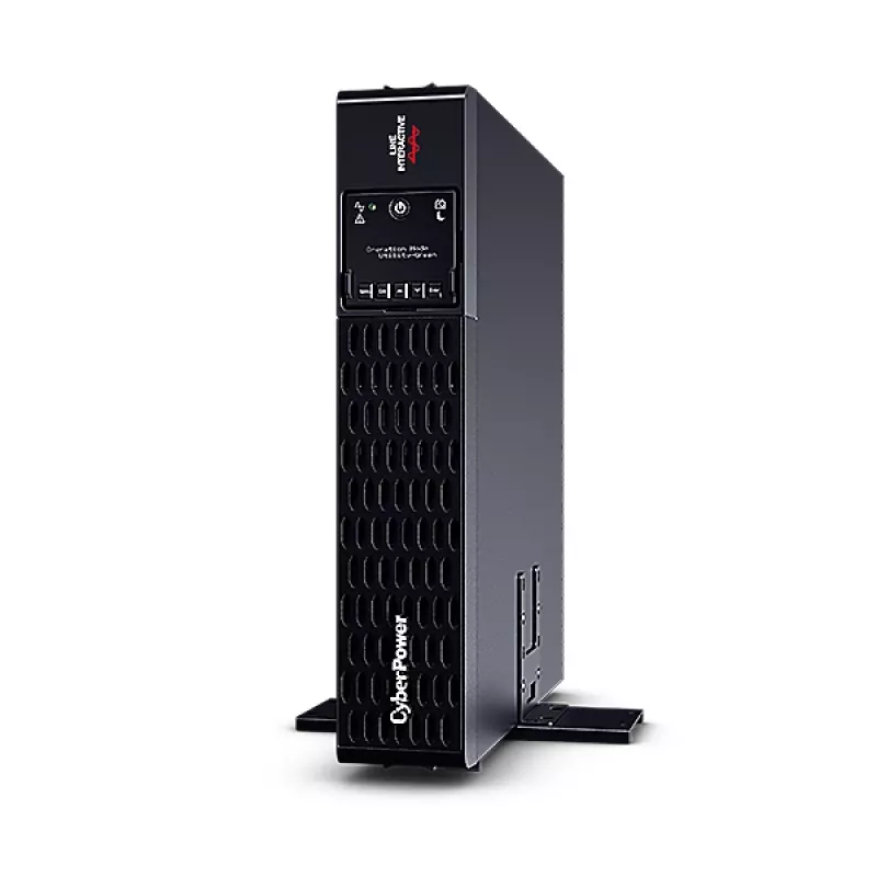 Keskeytymätön virransyöttö CYBERPOWER PR1500ERT2U 1.5 kVA / 1500 W, Line-Interactive, Pure sine, 10x C13 outlets, 2U rack