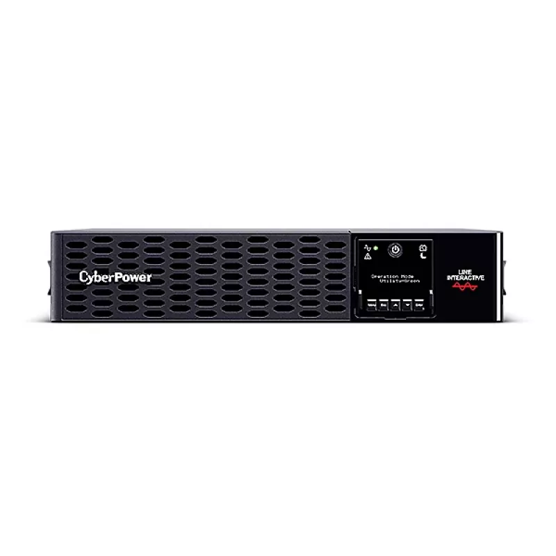 Keskeytymätön virransyöttö CYBERPOWER PR1500ERT2U 1.5 kVA / 1500 W, Line-Interactive, Pure sine, 10x C13 outlets, 2U rack