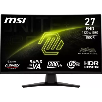 MSI MAG 274CXF tietokonenäyttö 68,6 cm (27 tuumaa) 1920 x 1080 pikseliä Full HD musta