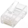 Techly IWP-JAR-C5RTY johdinliitin RJ45 läpinäkyvä