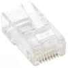 Techly IWP-JAR-C5RTY johdinliitin RJ45 läpinäkyvä