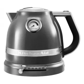 Sähköinen vedenkeitin KITCHENAID 5KEK1522EMS — 1,5 L, 2400 W, ruostumaton teräs, 7 lämpötila-asetusta