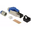 Johdinliitin RJ-45 DeLOCK 86487 sininen hopea