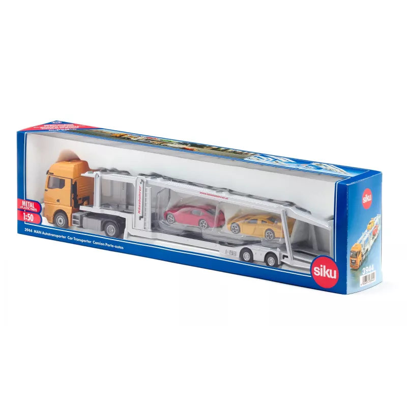 Siku MAN autokuljetusauto malli esikoottu 1:50