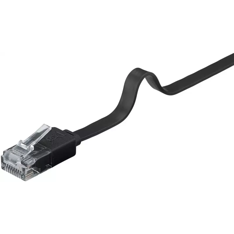 Verkkokaapeli Goobay 95384 RJ-45 Cat6 2 m musta