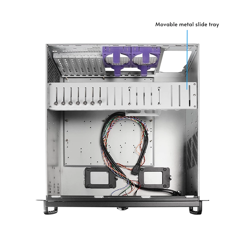 Chieftec UNC-409S-AIO-OP tietokonekotelo rack musta