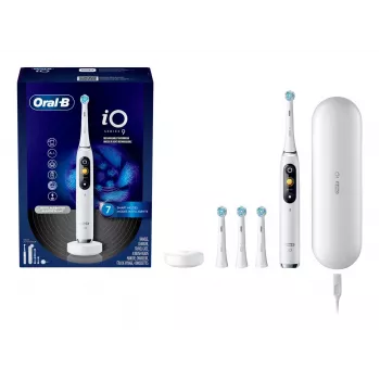 Sähköhammasharja Oral-B iO Series 9 Luxe Edition — White Alabaster