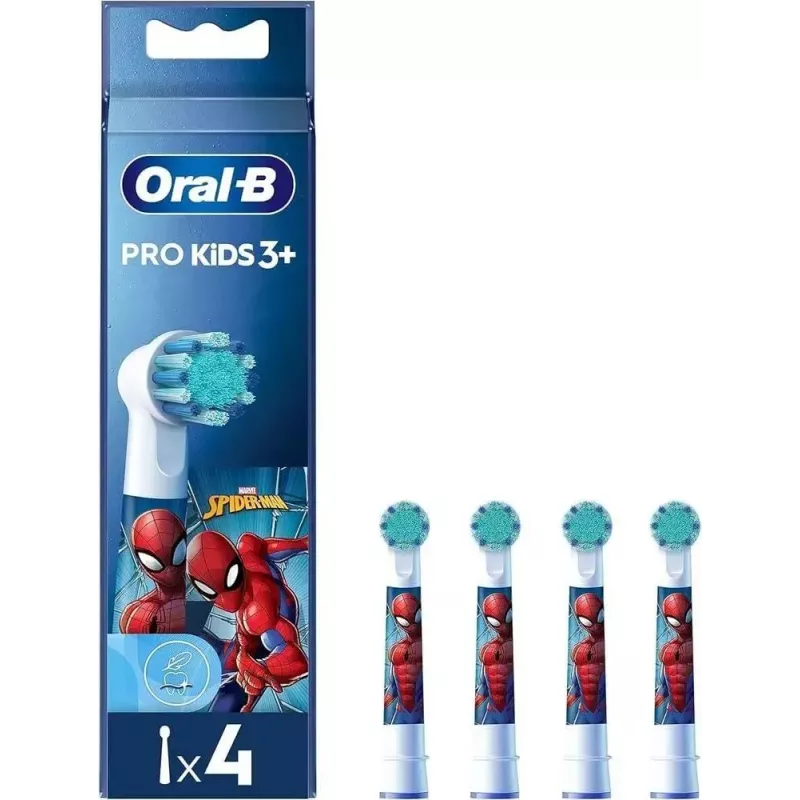 Oral-B Kids Pro Kids3+ 4 kpl monivärinen, valkoinen