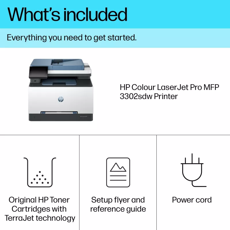 Monitoimitulostin HP Color LaserJet Pro MFP 3302sdw lasertulostus väri