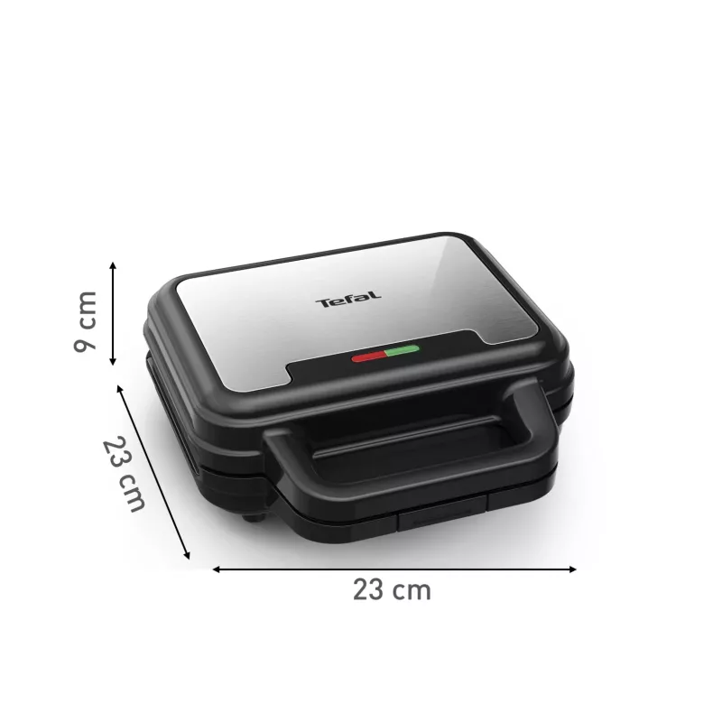 Voileipägrilli Tefal SW383D10 700 W musta, ruostumaton teräs