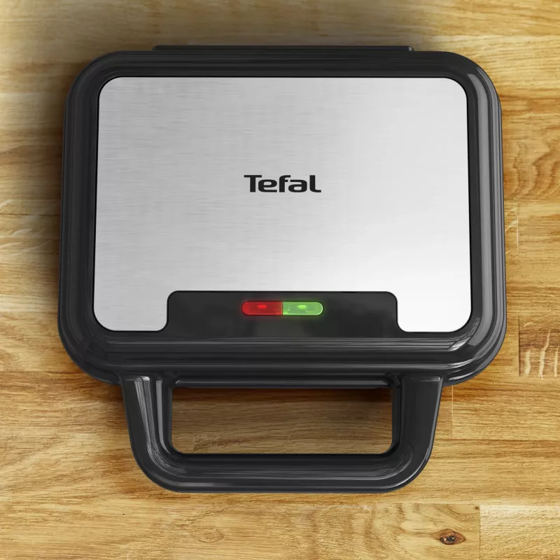 Voileipägrilli Tefal SW383D10 700 W musta, ruostumaton teräs