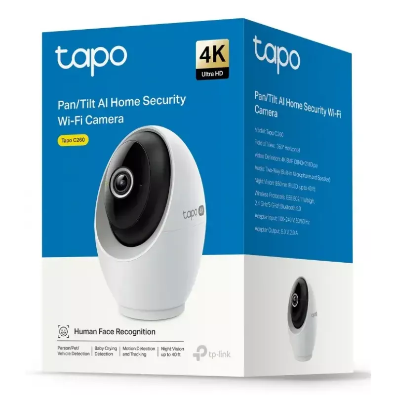IP-valvontakamera TP-Link Tapo C260 3840 x 2160 pikseliä