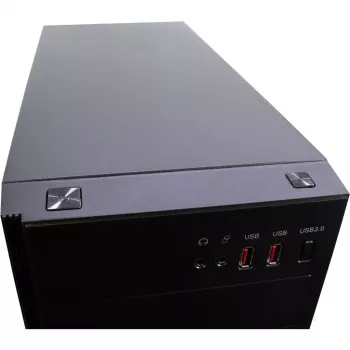 PC-kotelo Inter-Tech B-42 Midi Tower musta