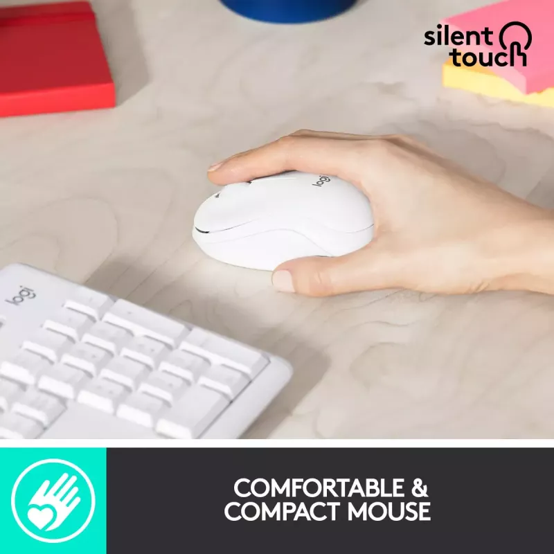Langaton näppäimistö ja hiiri -yhdistelmä Logitech MK295 Silent