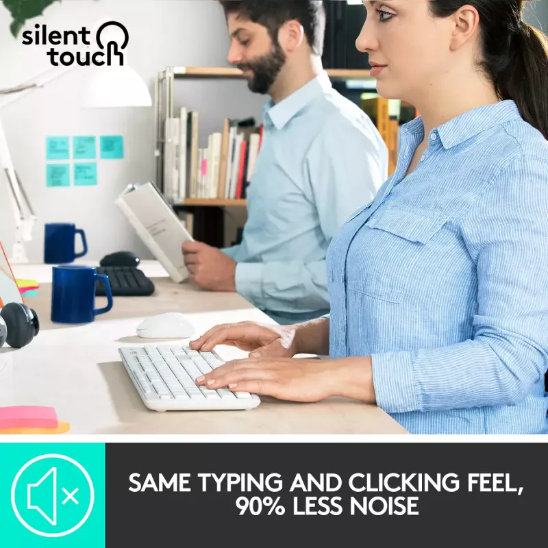 Langaton näppäimistö ja hiiri -yhdistelmä Logitech MK295 Silent