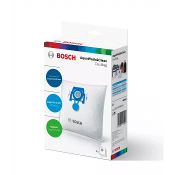 Pölypussit pölynimuriin Bosch BBZWD4BAG, valkoinen, 4 kpl:n pakkaus
