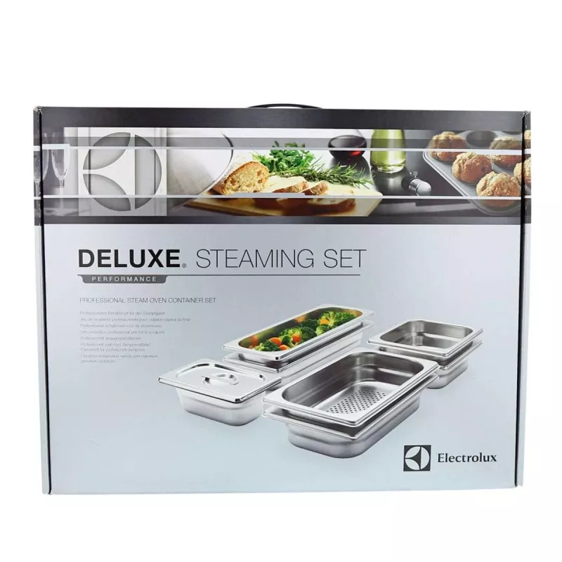Electrolux PKKS8 höyrytyssarja, teräs, 4 osaa
