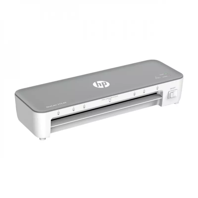 HP OneLam 270 A4 kuumalaminaattori 270 mm/min harmaa, valkoinen