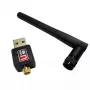 SAVIO CL-63 USB WLAN-adapteri, yksitaajuus 2,4 GHz, 150 Mbit/s, Realtek RTL8188CU, ulkoinen antenni, USB 2.0