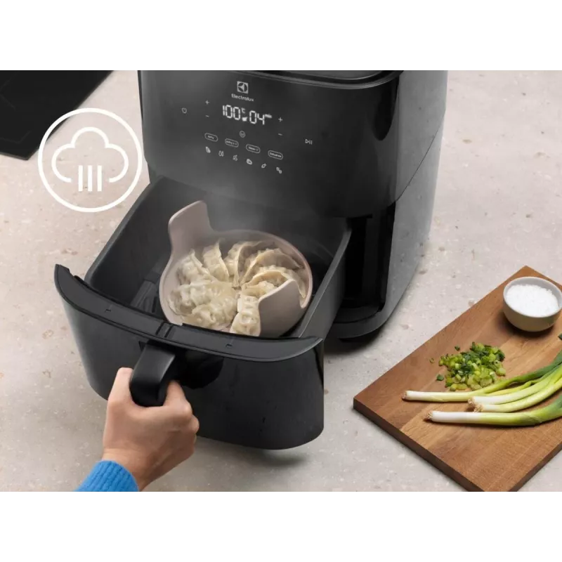 Electrolux EAF7SB yksittäinen 6,9 L vapaasti seisova 1700 W kiertoilmakypsennin musta