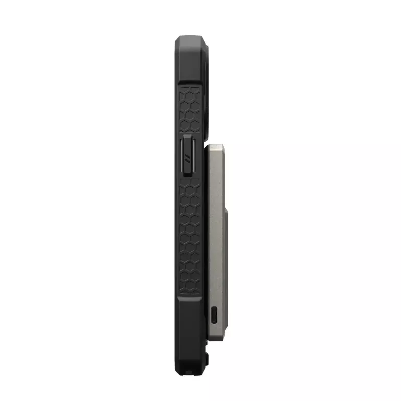 Urban Armor Gear 9B4417113636 Ultra Slim Rugged magneettinen langaton varavirtalähde, 5000 mAh, 20 W, titaani