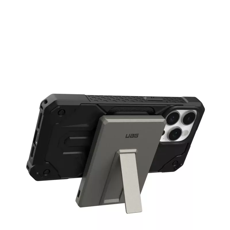 Urban Armor Gear 9B4417113636 Ultra Slim Rugged magneettinen langaton varavirtalähde, 5000 mAh, 20 W, titaani