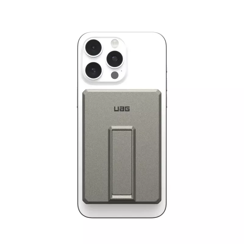 Urban Armor Gear 9B4417113636 Ultra Slim Rugged magneettinen langaton varavirtalähde, 5000 mAh, 20 W, titaani