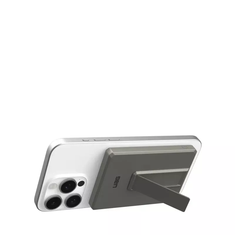 Urban Armor Gear 9B4417113636 Ultra Slim Rugged magneettinen langaton varavirtalähde, 5000 mAh, 20 W, titaani